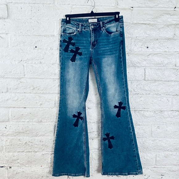 Austin Landing Light Wash Mid Rise Straight Leg Jeans, Size 7/28, Rare - Picture 3 of 9